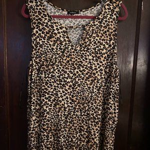 NWOT Leopard Print Tank